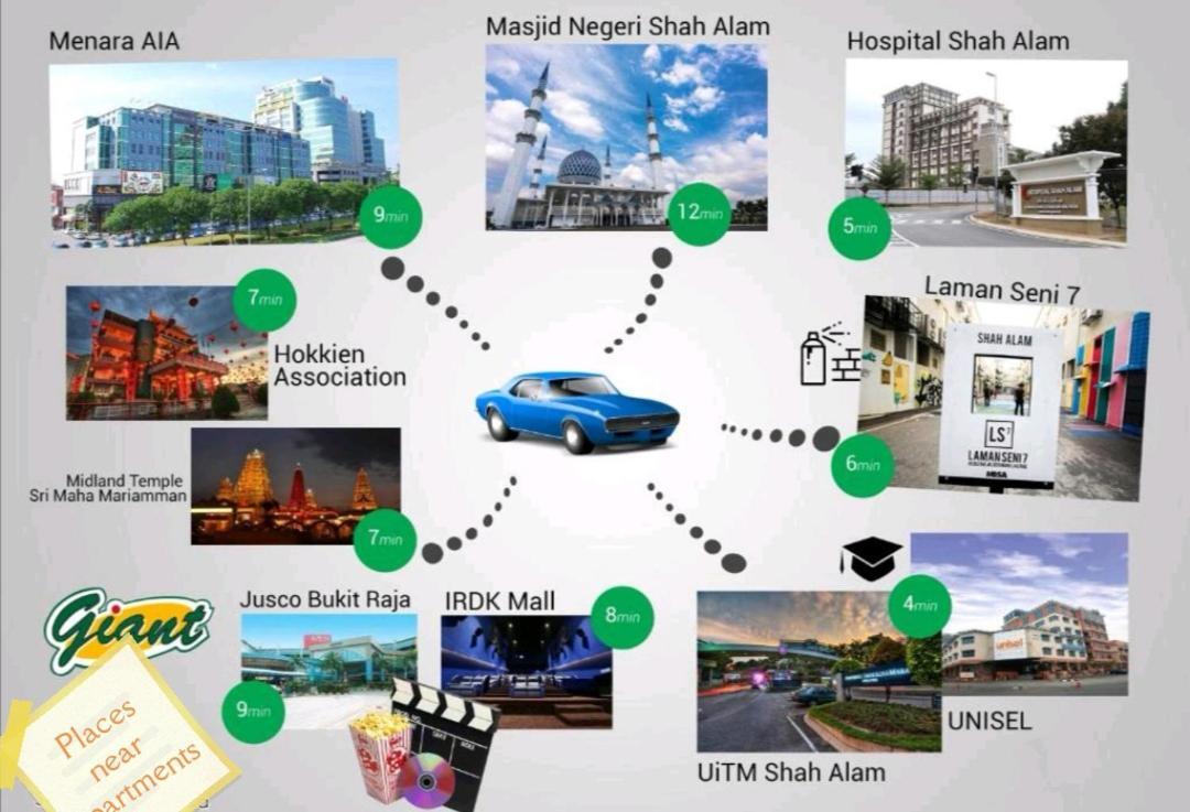 Nat I-City Smart House Shah Alam Exteriér fotografie
